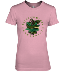 The Green Mamba, Cannabist, Weed Grower Pot Smoker Women's Premium T-Shirt Women's Premium T-Shirt - trendytshirts1