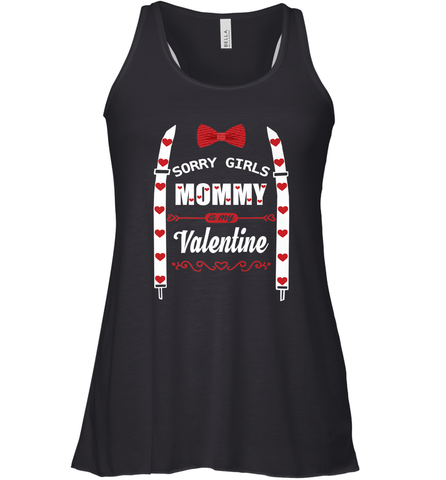 Funny Valentine's Day Bow Tie Present For Your Boys, Son Women's Racerback Tank Women's Racerback Tank / Black / XS Women's Racerback Tank - trendytshirts1