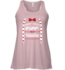 Funny Valentine's Day Bow Tie Present For Your Boys, Son Women's Racerback Tank Women's Racerback Tank - trendytshirts1