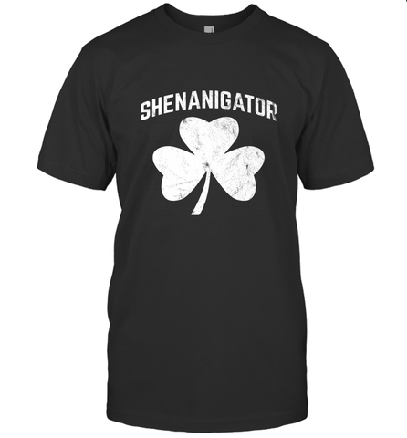 Shenanigator Funny St Patrick's Shamrock Men's T-Shirt Men's T-Shirt / Black / S Men's T-Shirt - trendytshirts1