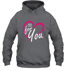 Pink Heart Valentine's Day Gifts Boyfriend Girlfriend Love Hooded Sweatshirt Hooded Sweatshirt - trendytshirts1