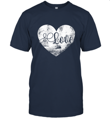 Love Valentines Day Heart Vintage Gift For Men Women Men's T-Shirt Men's T-Shirt - trendytshirts1