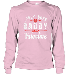 Funny Valentine's Day Present For Your Little Girl, Daughter Long Sleeve T-Shirt Long Sleeve T-Shirt - trendytshirts1